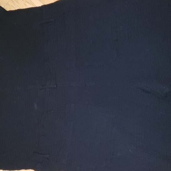 Naif Montreal 100% Cotton Gauze-like Texture Black Jumpsuit - Picture 7 of 10